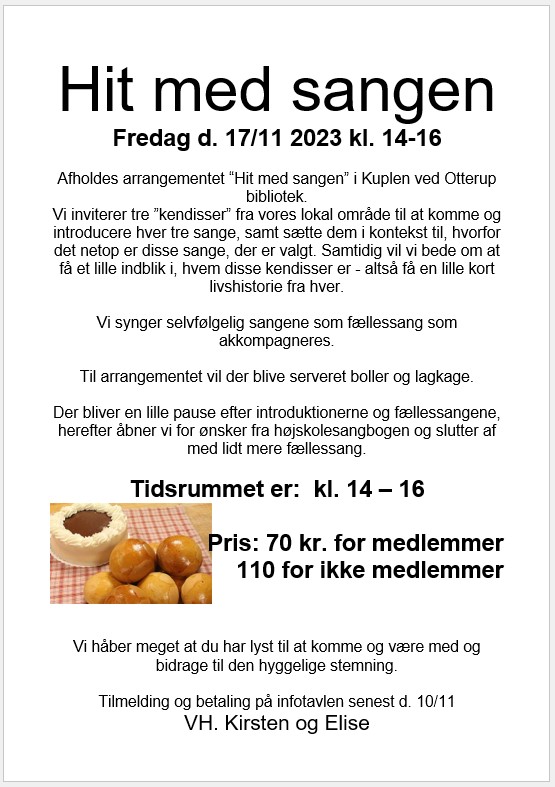 Hit med sangen